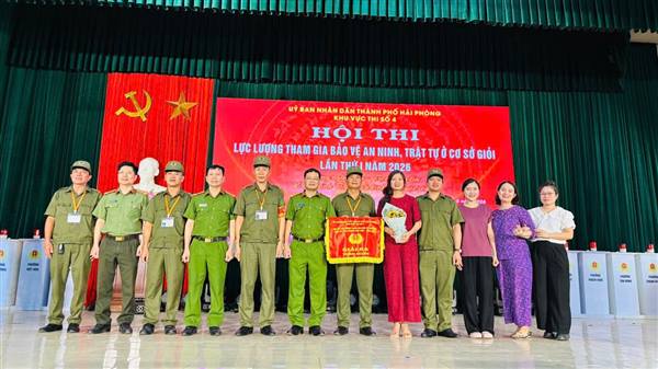 Phường Tứ Minh đạt giải Ba hội thi lực lượng tham gia bảo vệ an ninh, trật tự ở cơ sở giỏi năm 2026