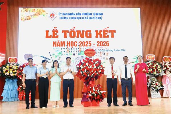 Trường THCS Nguyễn Huệ tiếp tục khẳng định chất lượng giáo dục mũi nhọn