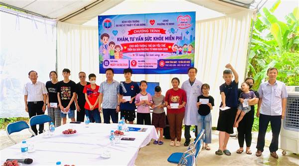 Phường Tứ Minh triển khai khám sức khỏe miễn phí cho trẻ em thuộc nhóm yếu thế nhân tháng hành động vì trẻ em năm 2026