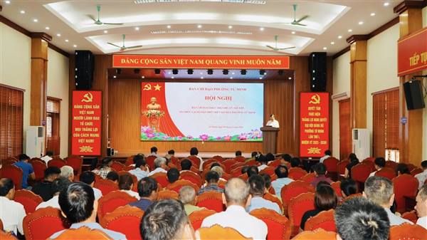 Phường Tứ Minh triển khai thực hiện đề án sắp xếp, tổ chức lại các Tổ dân phố