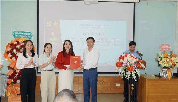 Tứ Minh: Công bố Quyết định nâng cấp Chi Bộ Kim Cương Hải Dương thành Chi bộ cơ sở