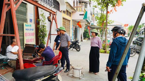Tứ Minh duy trì cao điểm xử lý vi phạm trật tự đô thị