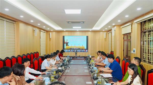 Phường Tứ Minh dự trực tuyến phiên họp Chuyên đề của ban chỉ đạo chính phủ về phát triển khoa học, công nghệ, đổi mới sáng tạo, chuyển đổi số và Đề án 06