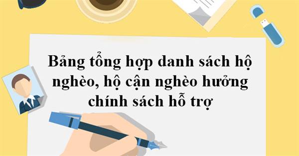 Niêm yết kết quả rà soát các đối tượng thuộc hộ nghèo, hộ cận nghèo, hộ thoát nghèo năm 2025 trên địa bàn phường Tứ Minh được hỗ trợ thu nhập hàng tháng theo Nghị quyết 04/2026 của HĐND TP Hải Phòng đợt I năm 2026