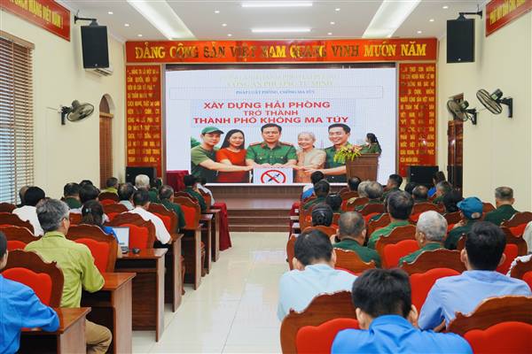 Phường Tứ Minh tổ chức Hội nghị tuyên truyền phòng, chống ma túy năm 2026