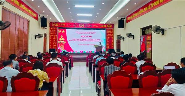 Phường Tứ Minh triển khai nhiệm vụ công tác Đảng đối với các chi bộ TDP sau sáp nhập