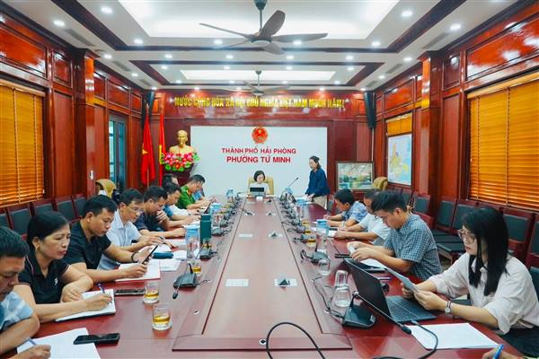 Phường Tứ Minh triển khai, phân công nhiệm vụ thực hiện bãi tập kết tạm thời chất thải sắn xây dựng