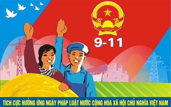 HƯỞNG ỨNG NGÀY PHÁP LUẬT VIỆT NAM 09/11: NÂNG CAO Ý THỨC THƯỢNG TÔN VÀ TUÂN THỦ PHÁP LUẬT TRONG CỘNG ĐỒNG