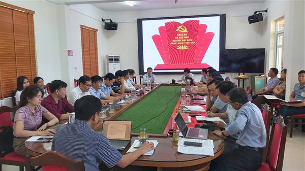BAN CHẤP HÀNH ĐẢNG BỘ XÃ TUỆ TĨNH THÔNG QUA CÔNG TÁC CHUẨN BỊ ĐẠI HỘI ĐẠI BIỂU ĐẢNG BỘ XÃ TUỆ TĨNH LẦN THỨ I NHIỆM KỲ 2025 - 2030