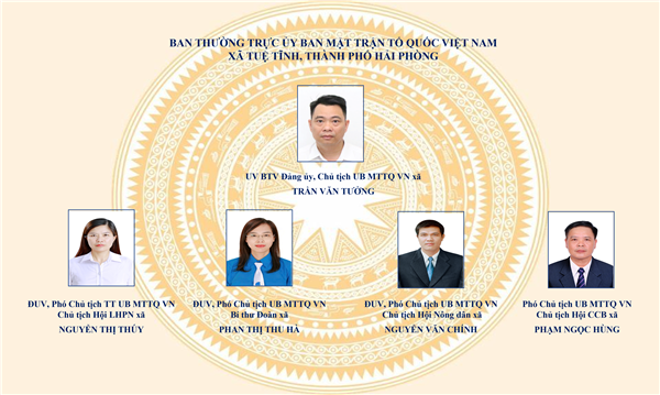 Ban Thường trực Ủy Ban Mặt trận tổ quốc Việt Nam xã Tuệ Tĩnh, thành phố Hải Phòng