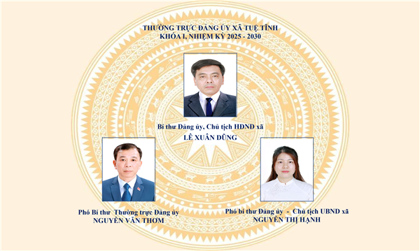 Thường trực Đảng ủy xã Tuệ Tĩnh Khóa I, nhiệm kỳ 2025-2030