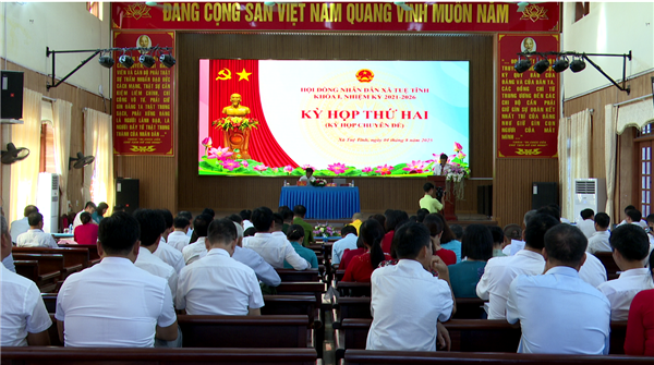 Kỳ họp lần thứ hai Hội đồng nhân dân xã Tuệ Tĩnh, khóa I, nhiệm kỳ 2021 - 2026

