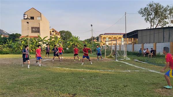 Giải bóng đá thanh niên thôn Đan Tràng lần thứ 4