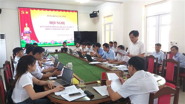 Hội nghị lần thứ nhất Ban Chấp hành Đảng bộ xã khóa I nhiệm kỳ 2025 - 2030