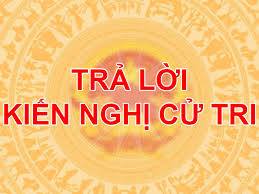 Công văn thông tin, đăng tải nội dung trả lời kiến nghị cử tri 