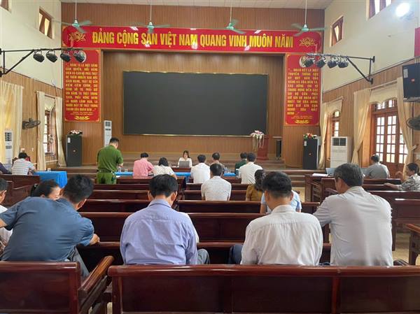 Xã Tuệ Tĩnh triển khai phương án ứng phó với bão Ragasa