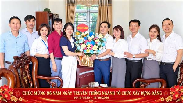 CHÚC MỪNG KỶ NIỆM 96 NĂM NGÀY TRUYỀN THỐNG NGÀNH TỔ CHỨC XÂY DỰNG ĐẢNG (14/10/1930 – 14/10/2026)