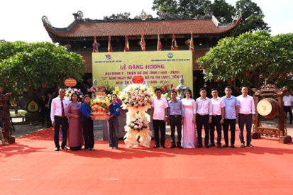 Lễ dâng hương tưởng niệm đại danh y thiền sư Tuệ Tĩnh (1400 - 2026) và 237 năm ngày mất của công bộ tả thị lang - tiến sĩ Nguyễn Danh Nho (1699 - 2026).