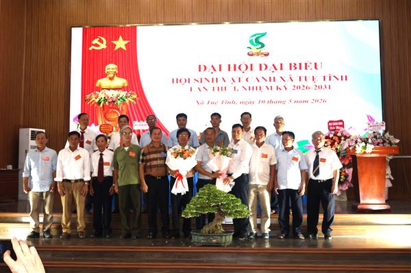 Đại hội sinh vật cảnh xã Tuệ Tĩnh nhiệm kỳ 2026 - 2031