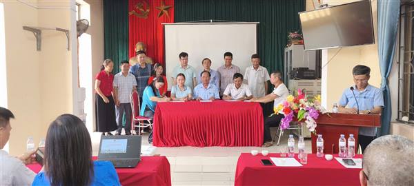 Hội nông dân xã ra mắt mô hình “Chi hội nông dân không ma túy”