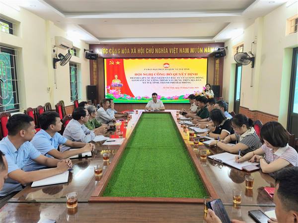 Thành lập Ban giám sát đầu tư của cộng đồng đối với các công trình trên địa bàn xã