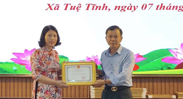 Xã Tuệ Tĩnh: Đưa chuyển đổi số, trí tuệ nhân tạo vào trọng tâm nâng cao chất lượng giáo dục.