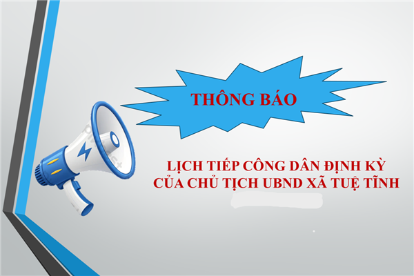 Giấy mời Tiếp công dân định kỳ 05/8/2026
