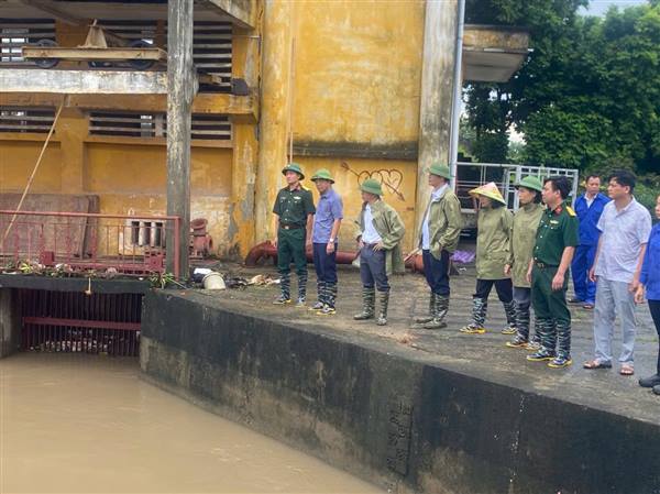 XÃ TUỆ TĨNH CHỦ ĐỘNG ỨNG PHÓ BÃO SỐ 4, KHÔNG ĐỂ XẢY RA THIỆT HẠI VỀ NGƯỜI