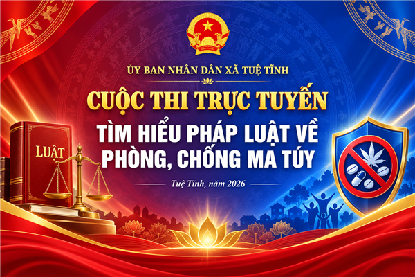 Cuộc thi trực tuyến "Tìm hiểu pháp luật về phòng, chống ma túy"