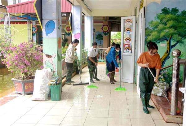 Tăng cường công tác kiểm soát ô nhiễm môi trường, khắc phục hậu quả sau bão, lũ