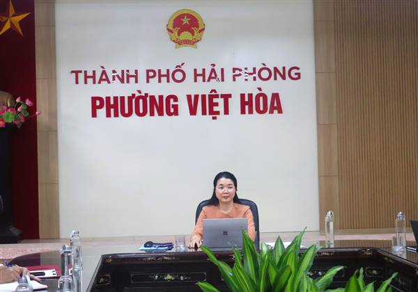 Đảng ủy phường Việt Hòa tổ chức Hội nghị giao ban Bí thư chi bộ khối doanh nghiệp tháng 10 năm 2025