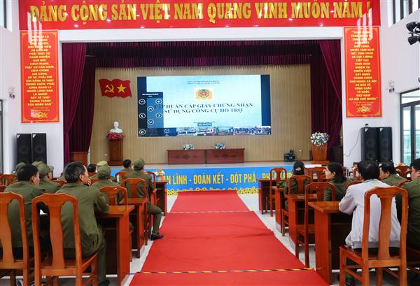 Phường Việt Hòa tham gia Lớp bồi dưỡng bổ sung kiến thức chính trị, pháp luật nghiệp vụ cho lực lượng bảo vệ ANTT ở cơ sở năm 2025