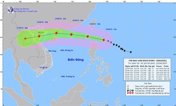 Tập trung công tác ứng phó với cơn bão số 9/2025 (siêu bão RAGASA)