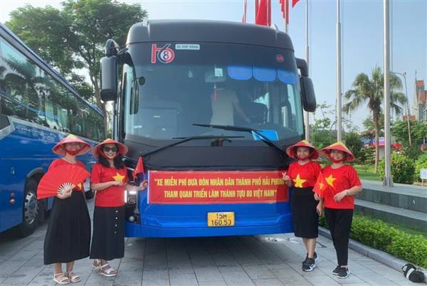 Thông báo về việc tổ chức chuyến xe đưa đón miễn phí cho Nhân dân và du khách tham quan tại Triển lãm thành tựu Đất nước nhân dịp kỷ niệm 80 năm
Quốc khánh nước Cộng hòa xã hội chủ nghĩa Việt Nam (02/9/1945-02/9/2025)