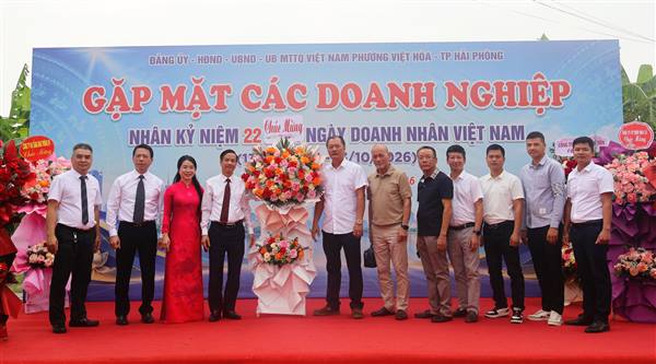 PHƯỜNG VIỆT HÒA GẶP MẶT KỶ NIỆM 22 NĂM NGÀY DOANH NHÂN VIỆT NAM (13/10/2004 – 13/10/2026)