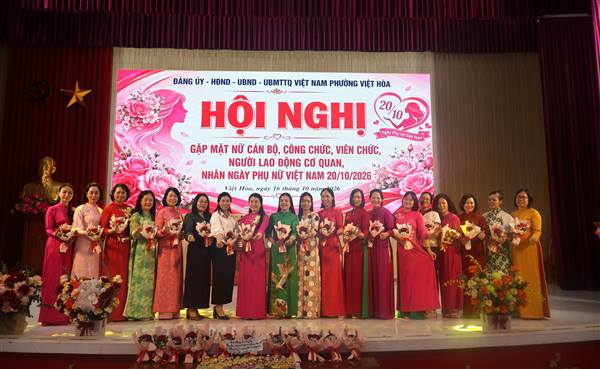 🌸 PHƯỜNG VIỆT HÒA GẶP MẶT KỶ NIỆM 96 NĂM NGÀY PHỤ NỮ VIỆT NAM (20/10/1930 – 20/10/2026) 🌷