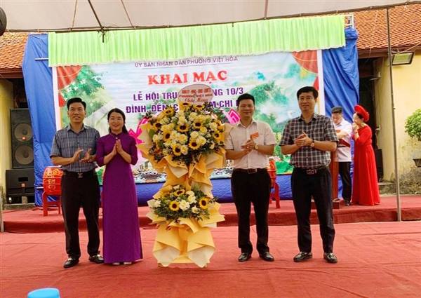 Lễ hội truyền thống 10.3 Đình, Đền, Chùa cụm Chi Hoà phường Việt Hoà