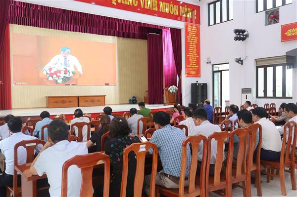 Hội nghị toàn quốc phổ biến, quán triệt và triển khai thực hiện Nghị quyết về đổi mới, nâng cao hiệu lực công tác kiểm tra, giám sát và kỷ luật đảng