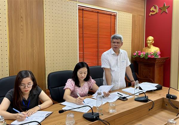 UBND phường tổ chức họp thống nhất phương án tổ chức Đại hội các Hội do Đảng và Nhà nước giao nhiệm vụ