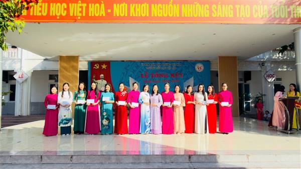 Trường Tiểu học Việt Hoà tổ chức Lễ Tổng kết năm học 2025 – 2026 