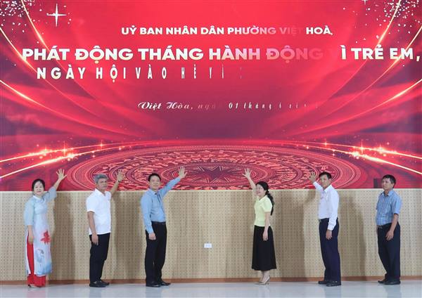 Lễ phát động tháng hành động vì trẻ em và khai mạc hoạt động hè năm 2026