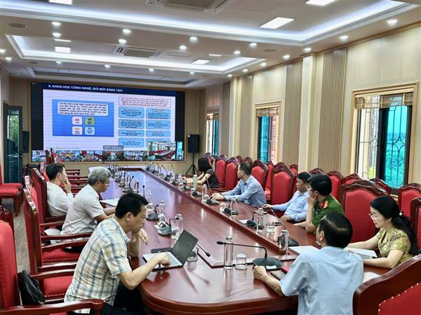 Phường việt hòa tham dự phiên họp chuyên đề về phát triển khoa học, công nghệ, đổi mới sáng tạo, chuyển đổi số và đề án 06