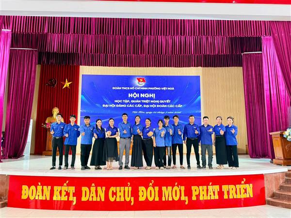Đoàn phường Việt Hòa tổ chức hội nghị học tập, quán triệt nghị quyết Đại hội Đảng các cấp, đại hội đoàn các cấp