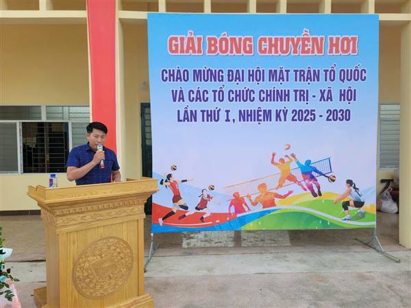 UBND xã Việt Khê phối hợp với UBMTTQ Việt Nam xã tổ chức thành công Giải bóng chuyền hơi nam - nữ chào mừng Đại hội Mặt trận Tổ quốc Việt nam xã và các tổ chức chính trị - xã hội lần thứ I, nhiệm kỳ 2025-2030