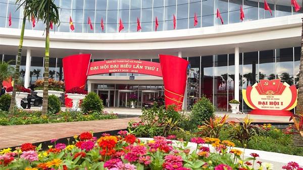 Đại hội đại biểu Đảng bộ thành phố Hải Phòng lần thứ I, nhiệm kỳ 2025 – 2030 sắp diễn ra