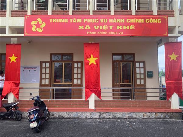 TRUNG TÂM PHỤC VỤ HÀNH CHÍNH CÔNG
UBND XÃ VIỆT KHÊ

