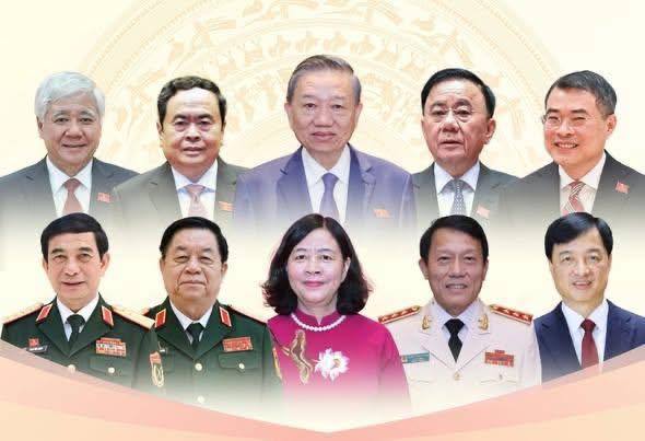 Ban Chấp hành Trung ương khóa mới bầu Bộ Chính trị khóa XIV gồm 19 người
