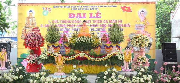CHÙA HẠ (QUAN ÂM TỰ) LONG TRỌNG TỔ CHỨC ĐẠI LỄ ĐÚC TƯỢNG ĐỒNG PHẬT THÍCH CA MÂU NI, LỄ AN VỊ TƯỢNG PHẬT ADIĐÀ VÀ KÍNH MỪNG ĐẠI LỄ PHẬT ĐẢN PL.2570 – DL.2026