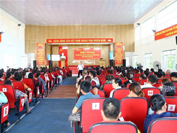 UBND XÃ VIỆT KHÊ TỔ CHỨC HỘI NGHỊ TẬP HUẤN KIẾN THỨC AN TOÀN THỰC PHẨM NĂM 2026