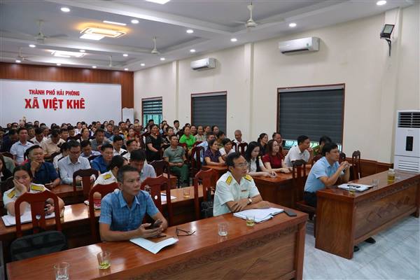 Xã Việt Khê: Tập huấn cài đặt, sử dụng ứng dụng eTax-Mobile và rà soát chuẩn hóa bộ thuế sử dụng đất phi nông nghiệp năm 2026